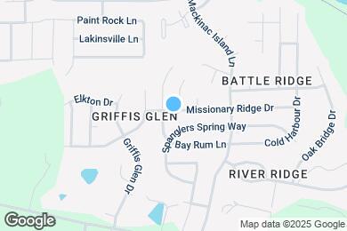 Map image of the property - 6908 Missionary Ridge Dr