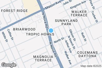 Map image of the property - 635 N Nova Rd