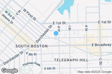 Map image of the property - 450 E 3rd St