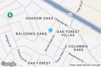 Map image of the property - 11801 Argonne Forest Trail