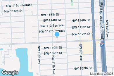 Map image of the property - 1066 NW 112th St