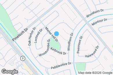 Map image of the property - 15119 Manor Hill Dr