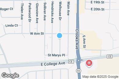 Map image of the property - 2411 Welhouse Dr