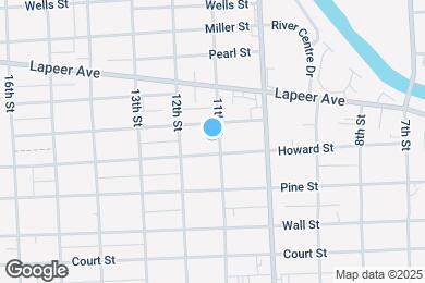 Map image of the property - 815 11th St