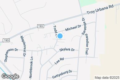 Map image of the property - 1235 Todd Ln