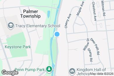 Map image of the property - 1951 Bushkill Dr