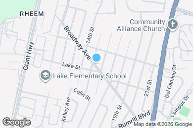 Map image of the property - 1501 Broadway Ave