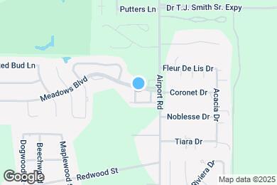 Map image of the property - Meadowbrook Apartments