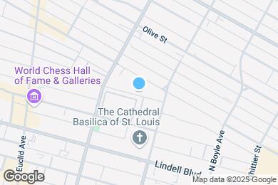 Map image of the property - 4443 Pershing Ave