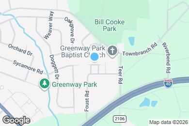 Map image of the property - Riverbend Apartments