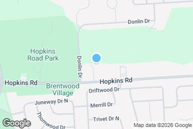 Map image of the property - 1124 Fern Hollow Dr
