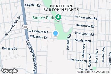 Map image of the property - 2312 Hawthorne Ave