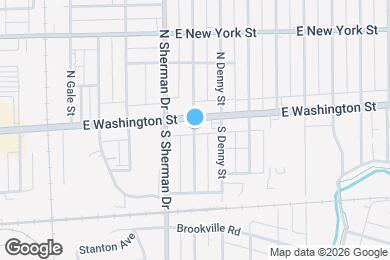 Map image of the property - 8 S Bradley Ave
