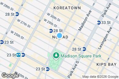 Map image of the property - W. 26th St, 5th Ave
