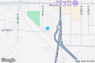 Map image of the property - 120 W 700 S