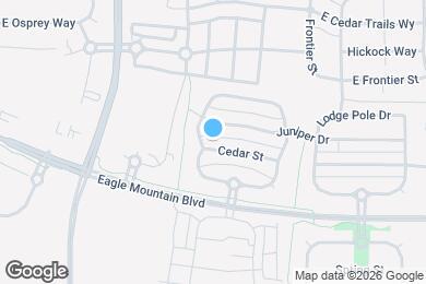 Map image of the property - 1779 Cedar St
