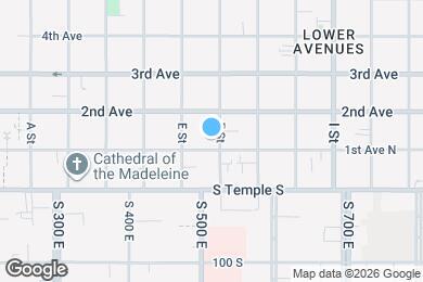 Map image of the property - 431 1st Ave N