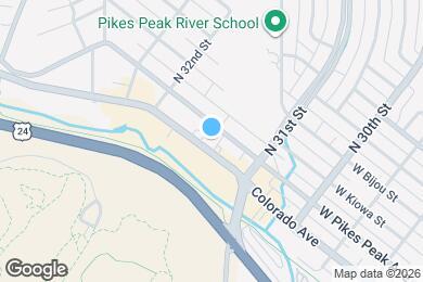 Map image of the property - 3138 W Colorado Ave