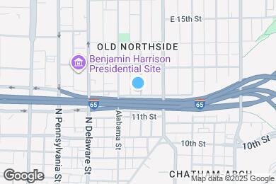 Map image of the property - 1202 N New Jersey St