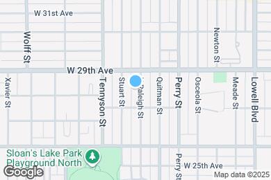 Map image of the property - 2809 N Raleigh St