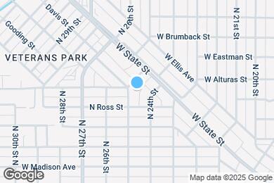 Map image of the property - 820 N 25th St