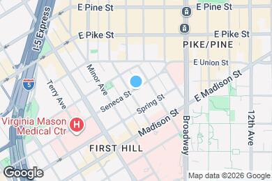 Map image of the property - 1321 Seneca St