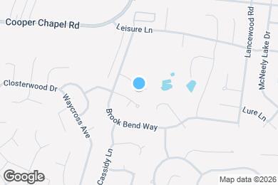 Map image of the property - 11116 Meadow Chase Ct