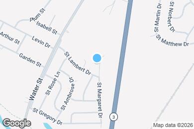 Map image of the property - 1063 St Margaret Dr