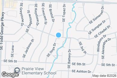Map image of the property - 301 SE Onyx Dr