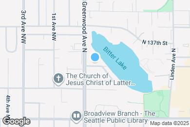 Map image of the property - Bitter Lake Apartments