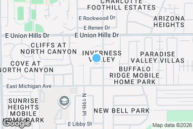 Map image of the property - 1962 E Bluefield Ave