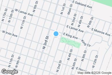 Map image of the property - 1015 N 1st St