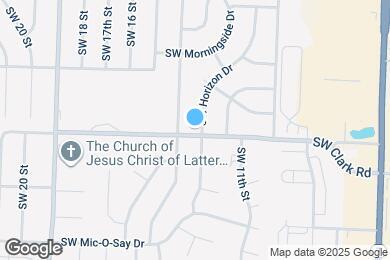 Map image of the property - 1343 SW Horizon Dr