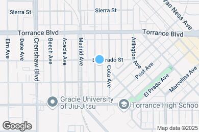 Map image of the property - 1414 Amapola Ave