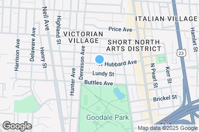 Map image of the property - 129 W Hubbard Ave