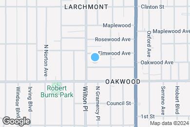 Map image of the property - Lido Apartments - 4847 Oakwood