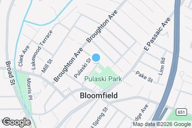 Map image of the property - 1 Mount Vernon Ave