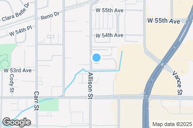 Map image of the property - The Village at Arvada, A 62+ Affordable Community