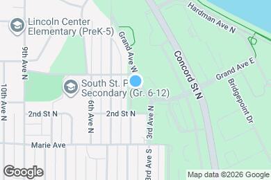 Map image of the property - 232 4th Ave N