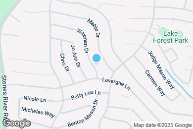 Map image of the property - 1547 Waxman Dr