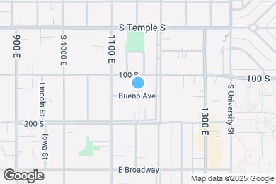 Map image of the property - 1143 E Bueno Ave