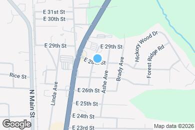 Map image of the property - 306 E 28th St