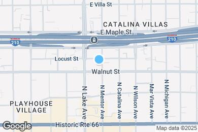 Map image of the property - 931 E Walnut St