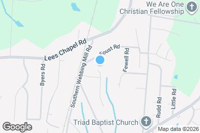 Map image of the property - 4708 Mallard Creek Dr
