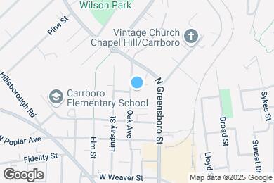 Map image of the property - 500 Oak Ave