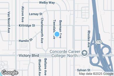 Map image of the property - 6506 Teesdale Ave