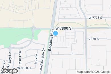 Map image of the property - 7861 S Artimis Ln