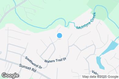Map image of the property - 6432 Dillard Ridge Dr