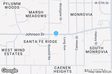 Map image of the property - 12605 Johnson Dr