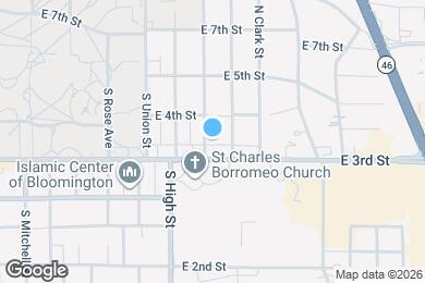 Map image of the property - 219 S Jefferson St